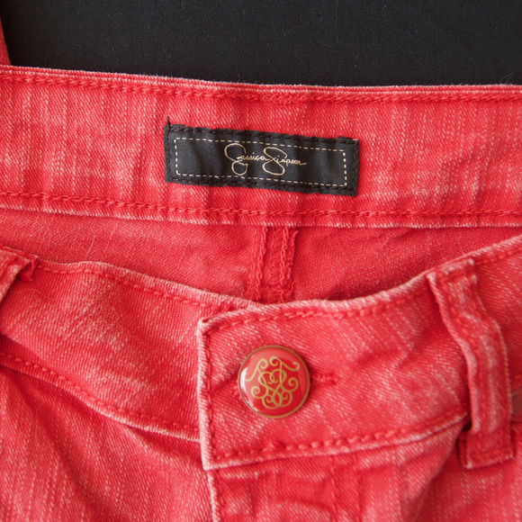 New Jessica Simpson Forever Low Rise Cropped Jeans - Picture 5 of 8